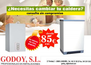 Ofertas calderas godoy
